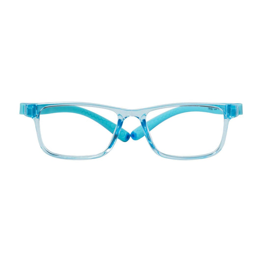 BonoKids Keule lentes con receta vista frontal para mujer #color_transparente-azul