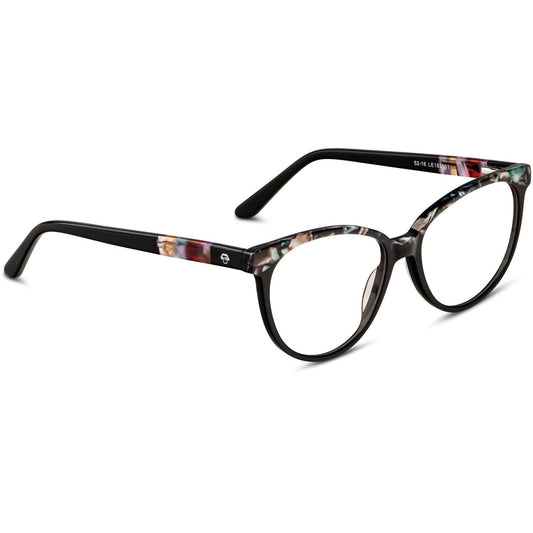 Vista frontal Hanga Roa lentes con filtro azul color negro clásico #color_negro