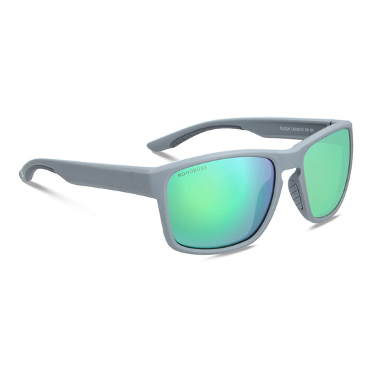 Vista frontal de Flock gafas de sol color para hombre y mujer