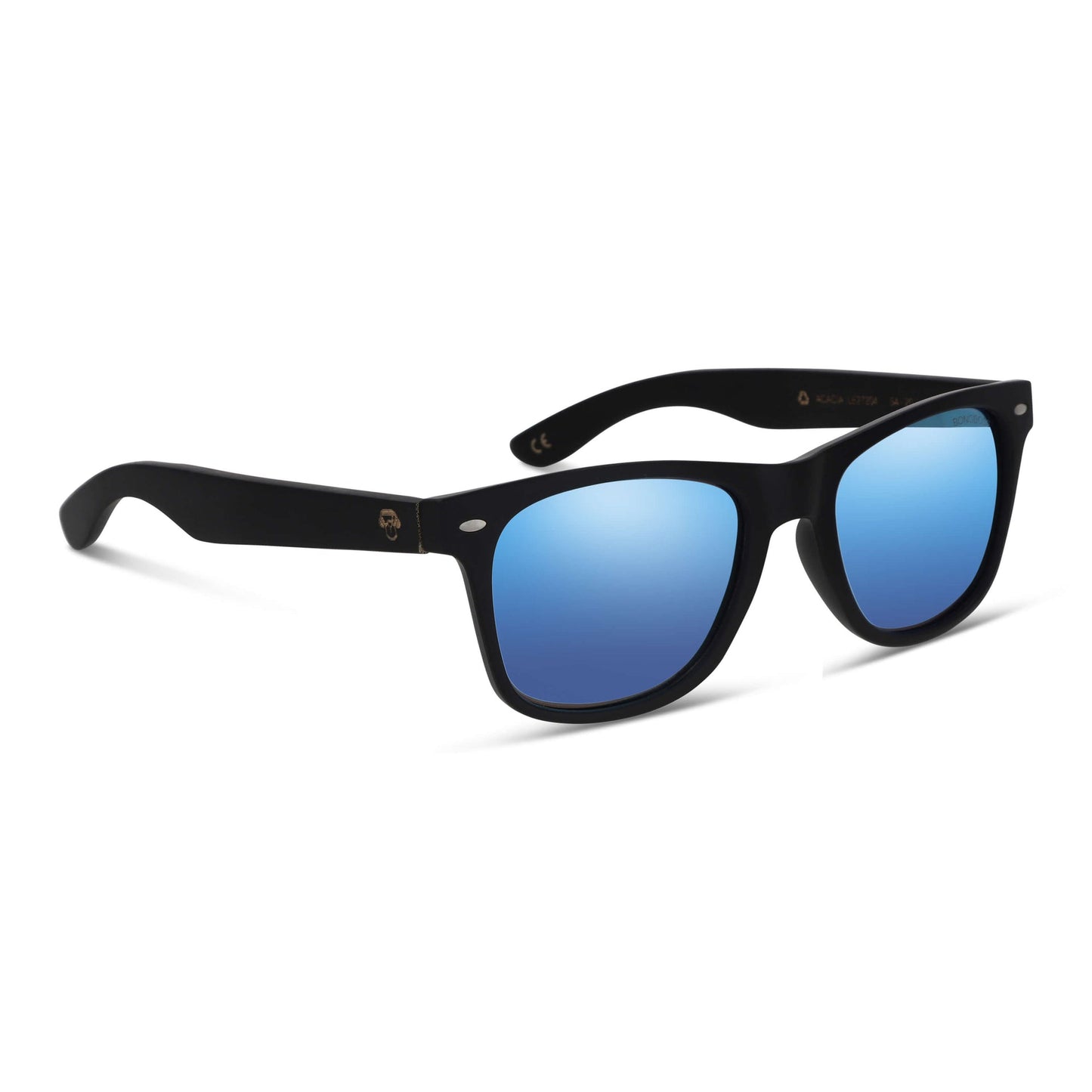 anteojos de sol rectangulares polarizados negrospara hombre y mujer con lentes de color sky #color_sky