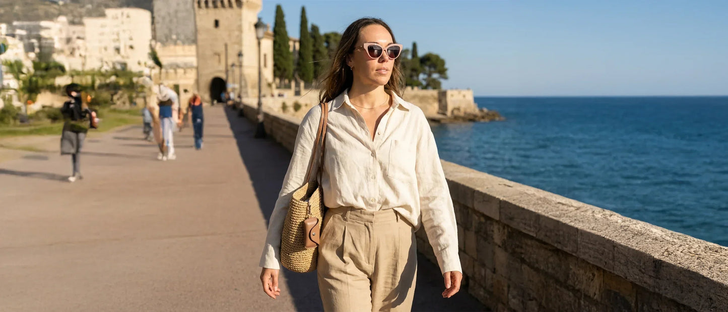 Bonoboss Anakena Clip Sol Champagne - hero editorial paseo costero modo sol mediterraneo panoramico 21:9 #editorial_banner_confianza #color_champagne