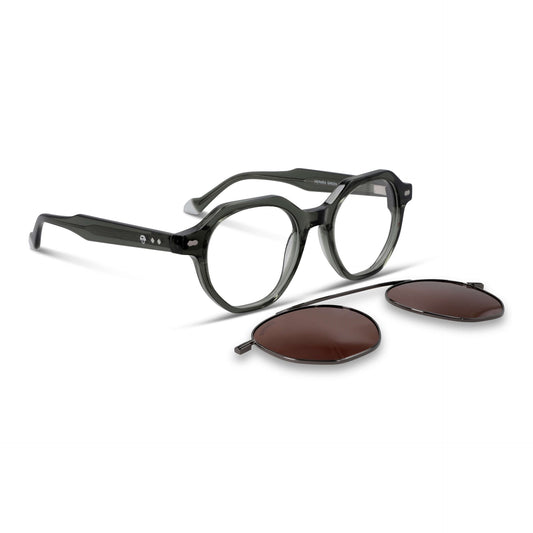 Hermes lentes filtro azul verde vista frontal diseño universal #color_verde