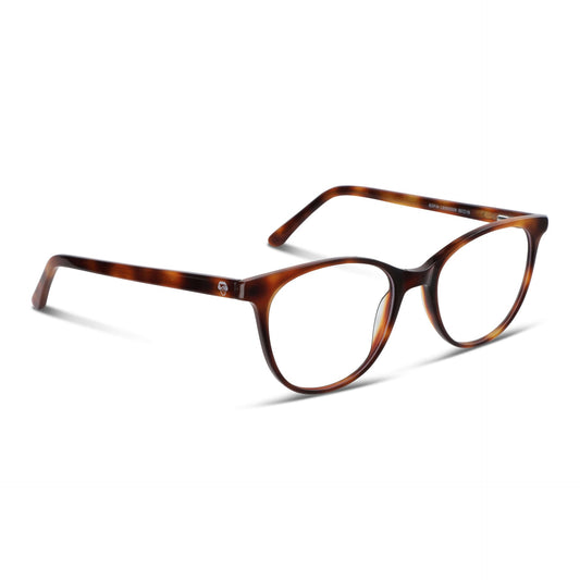 Sofia lentes con receta carey tortoise vista frontal para mujer #color_carey