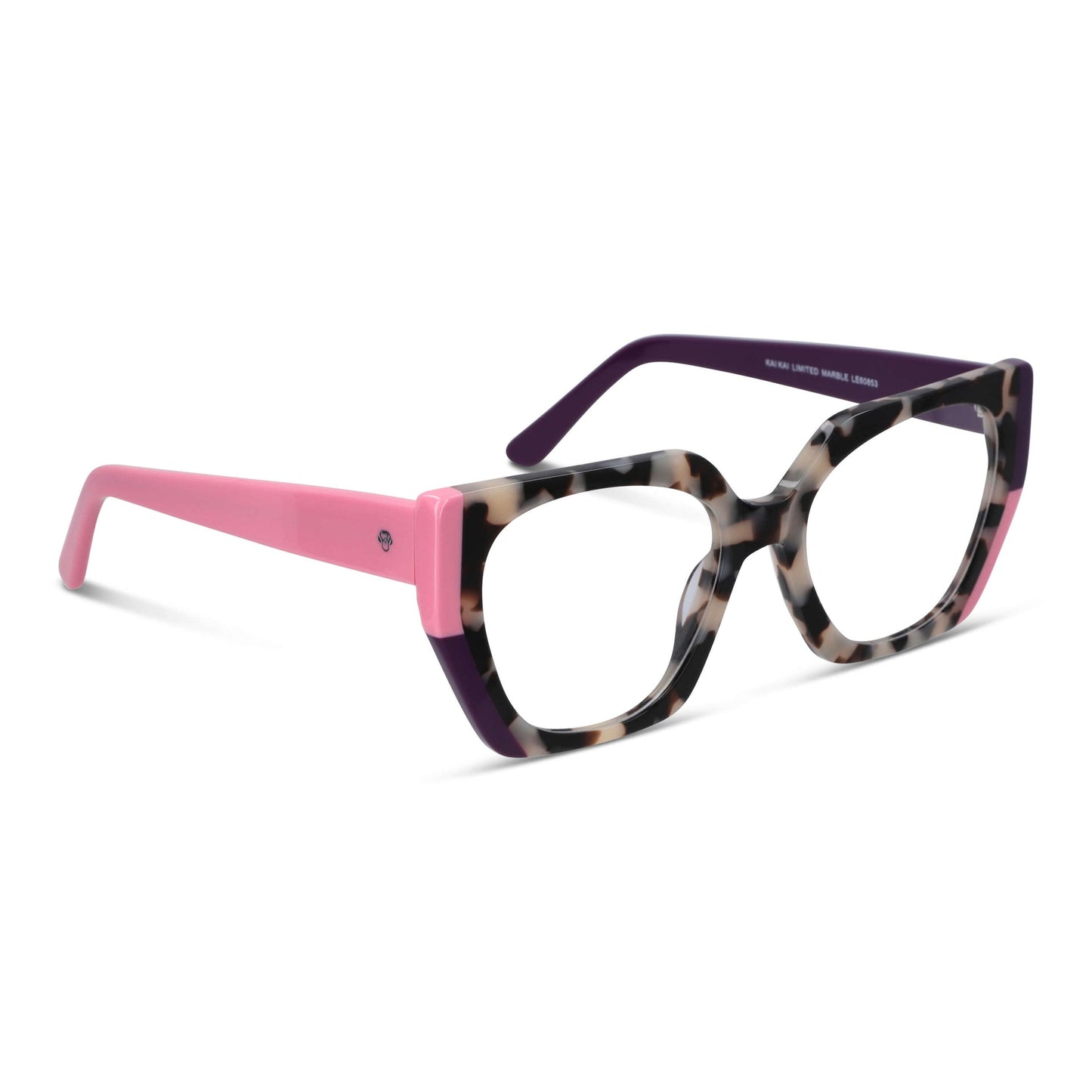 anteojos marcos ópticos oversize xl para mujer de cara redonda grande de diseñador de moda #color_pink