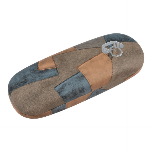 estuche almeja para anteojos gafas lentes opticos de lectura tipo almeja duro distribuidor mayorista color cafe #color_cafe