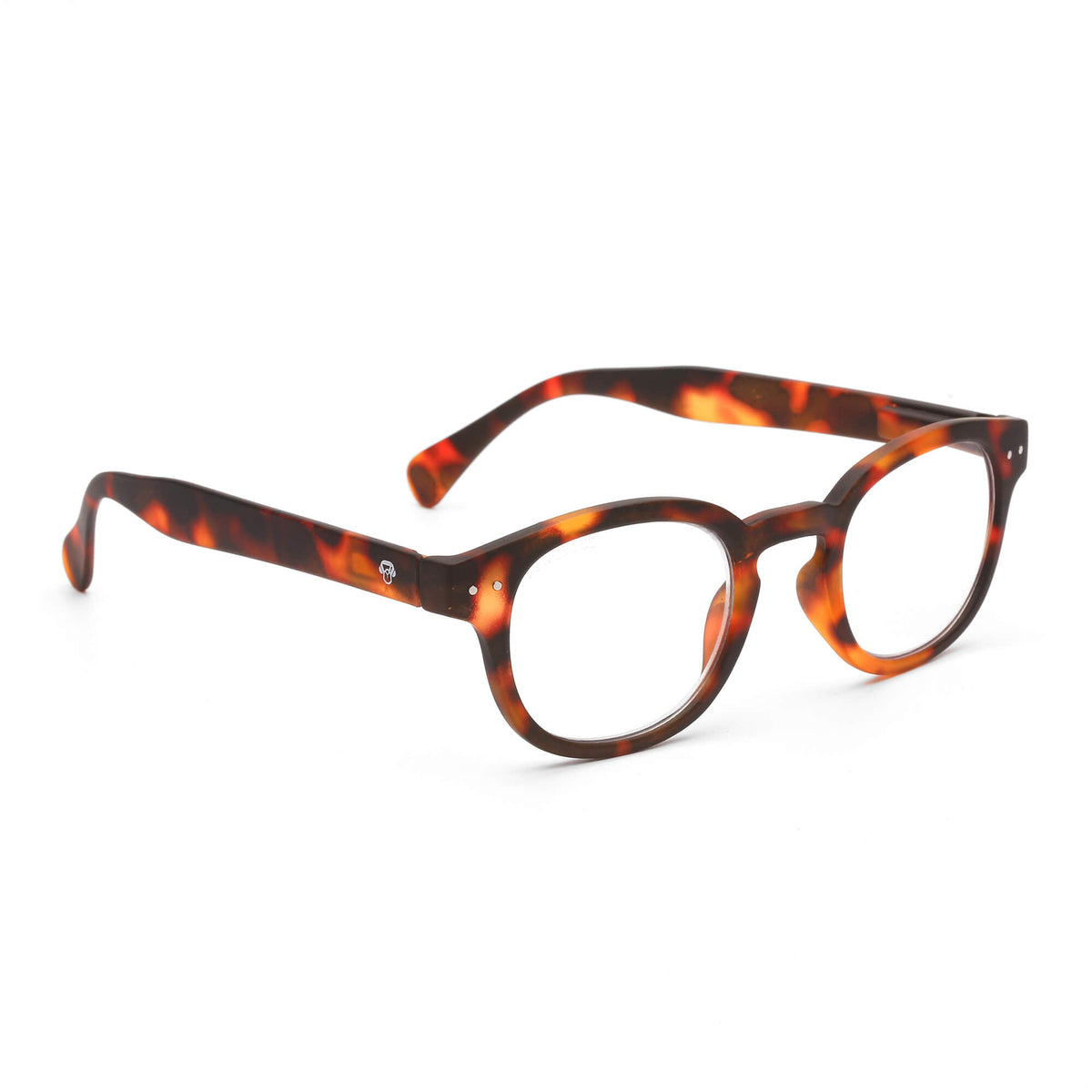 Lentes lectura Hawaii Carey redondos filtro luz azul proteccion UV400 antirreflejo carey unisex Bonoboss