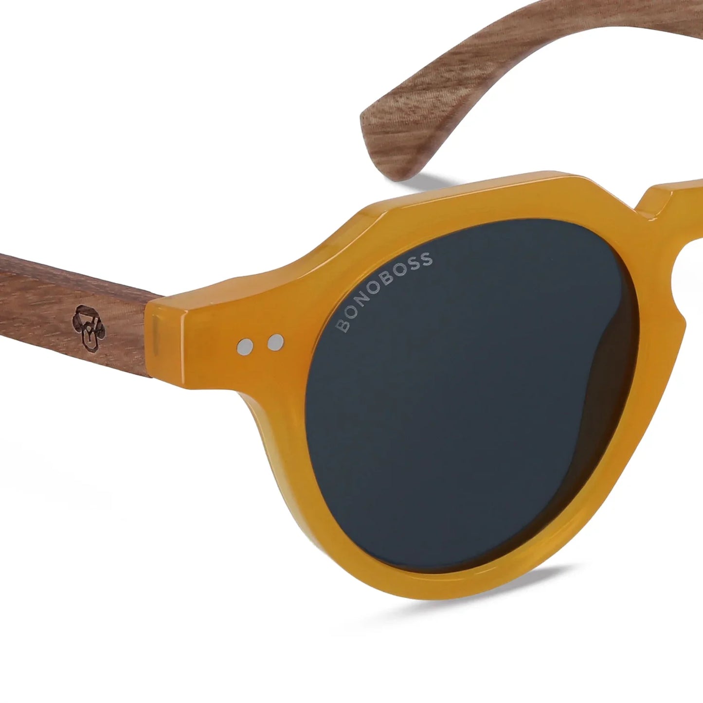 Lentes sol Angostura Amarillo detalle close-up polarizados UV400 Bonoboss #editorial_detail-32 #color_amarillo