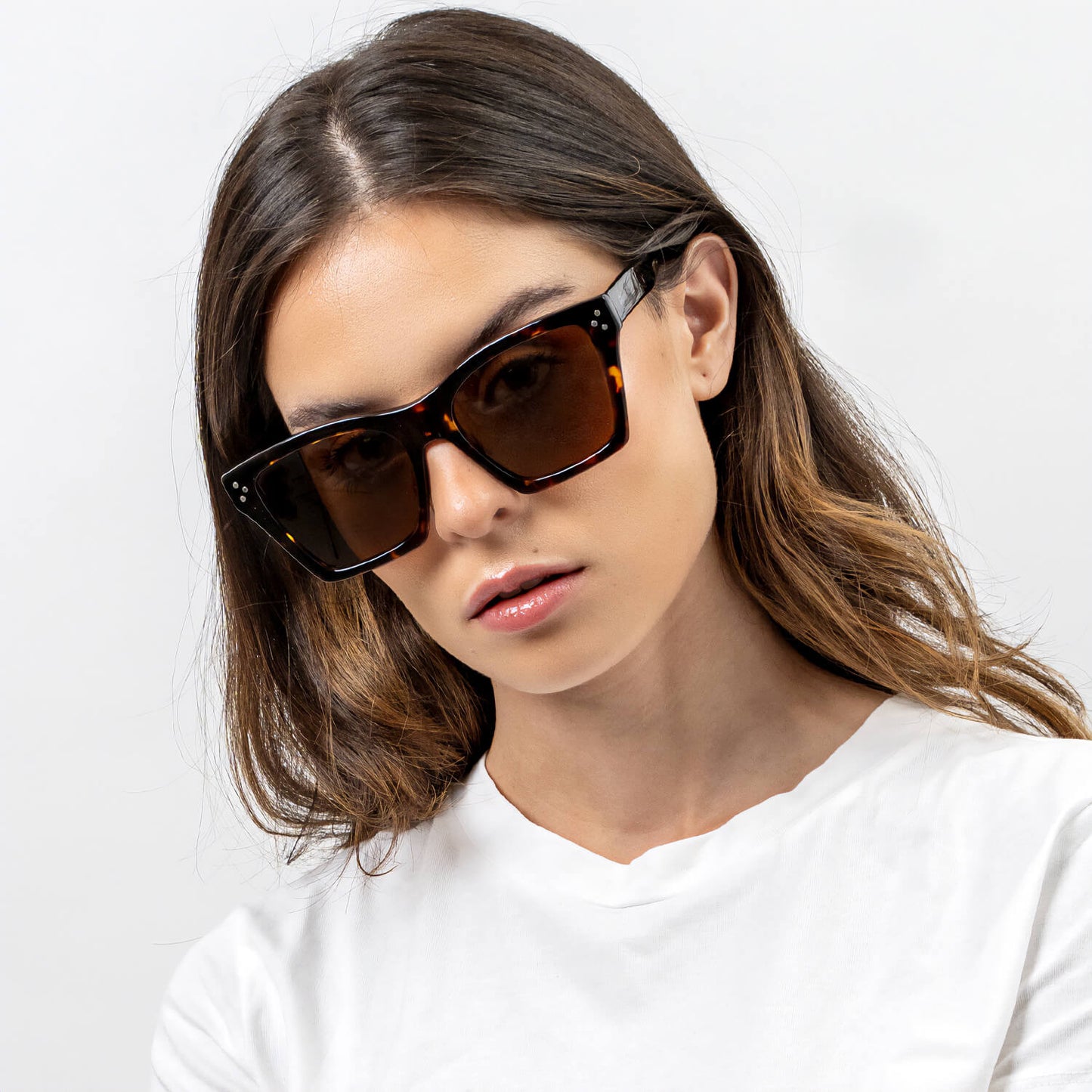anteojos de sol rayban color carey para mujer cuadrados grandes para cara redonda #color_carey