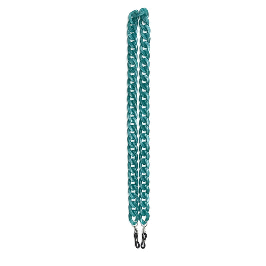 Vista frontal Set 4 Strap Acetato Reciclado estuche para lentes color