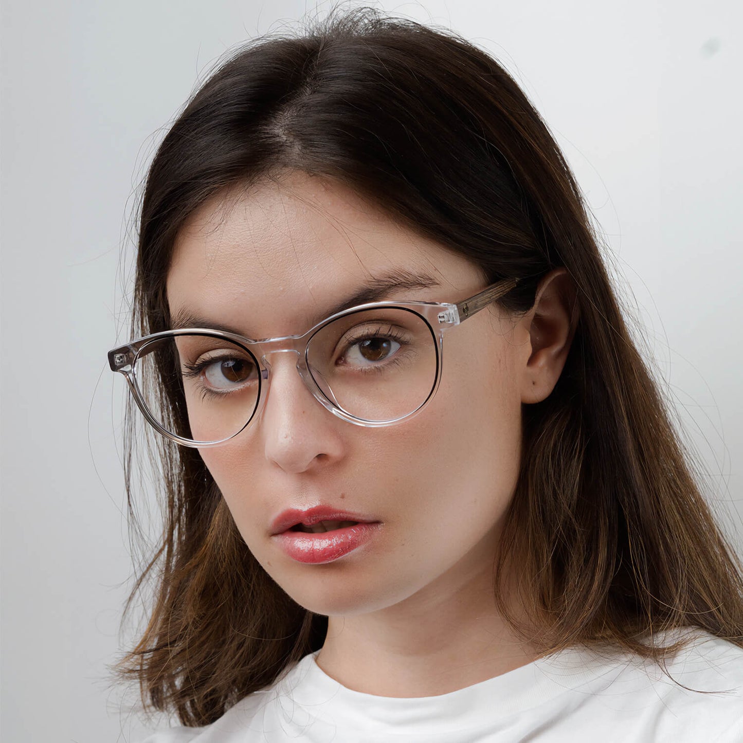 marcos lentes opticos ovalados redondos color transparente para de madera multifocal bifocal adelgazado filtro azul hombre mujer