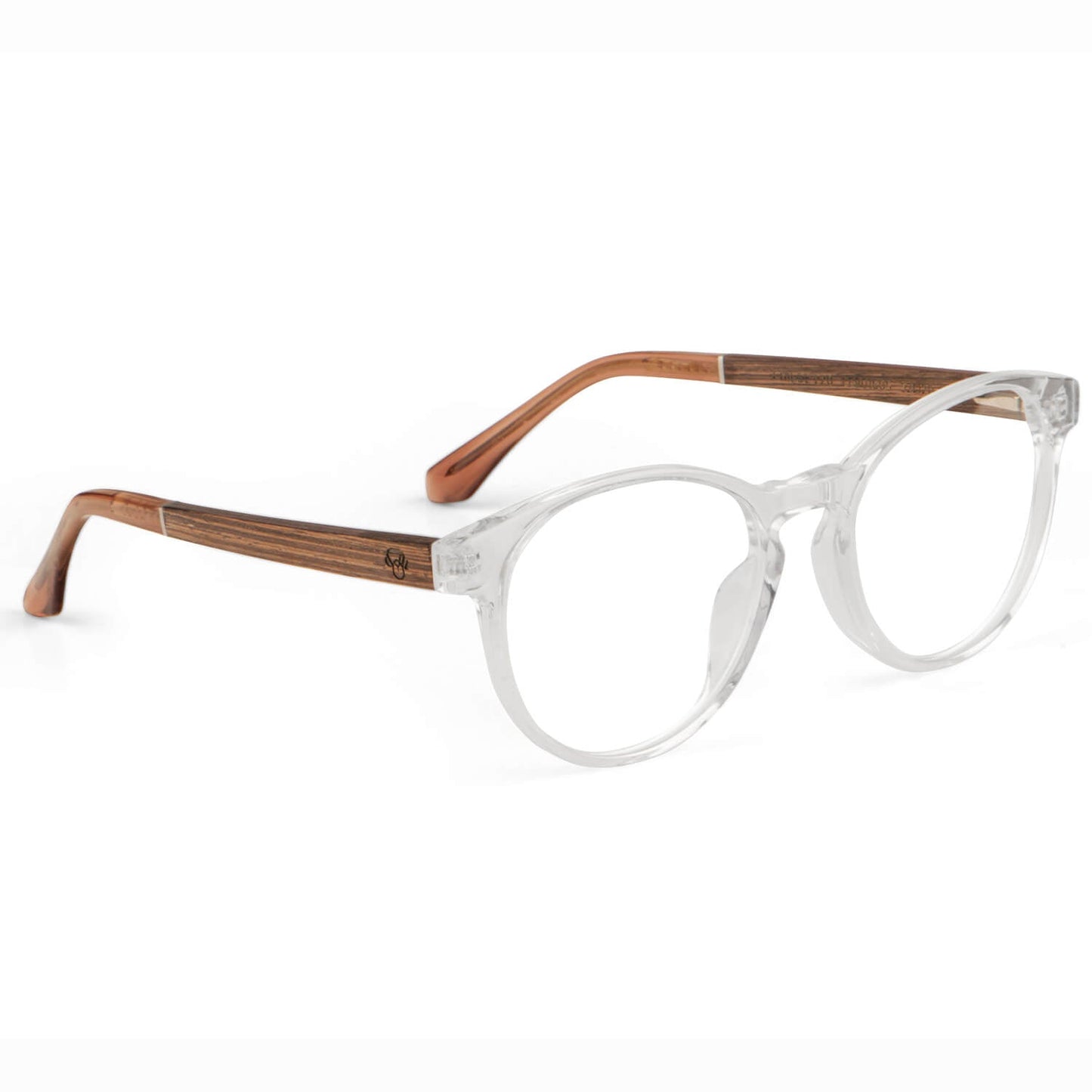 marcos lentes opticos ovalados redondos color transparente para de madera multifocal bifocal adelgazado filtro azul hombre mujer #color_transparente