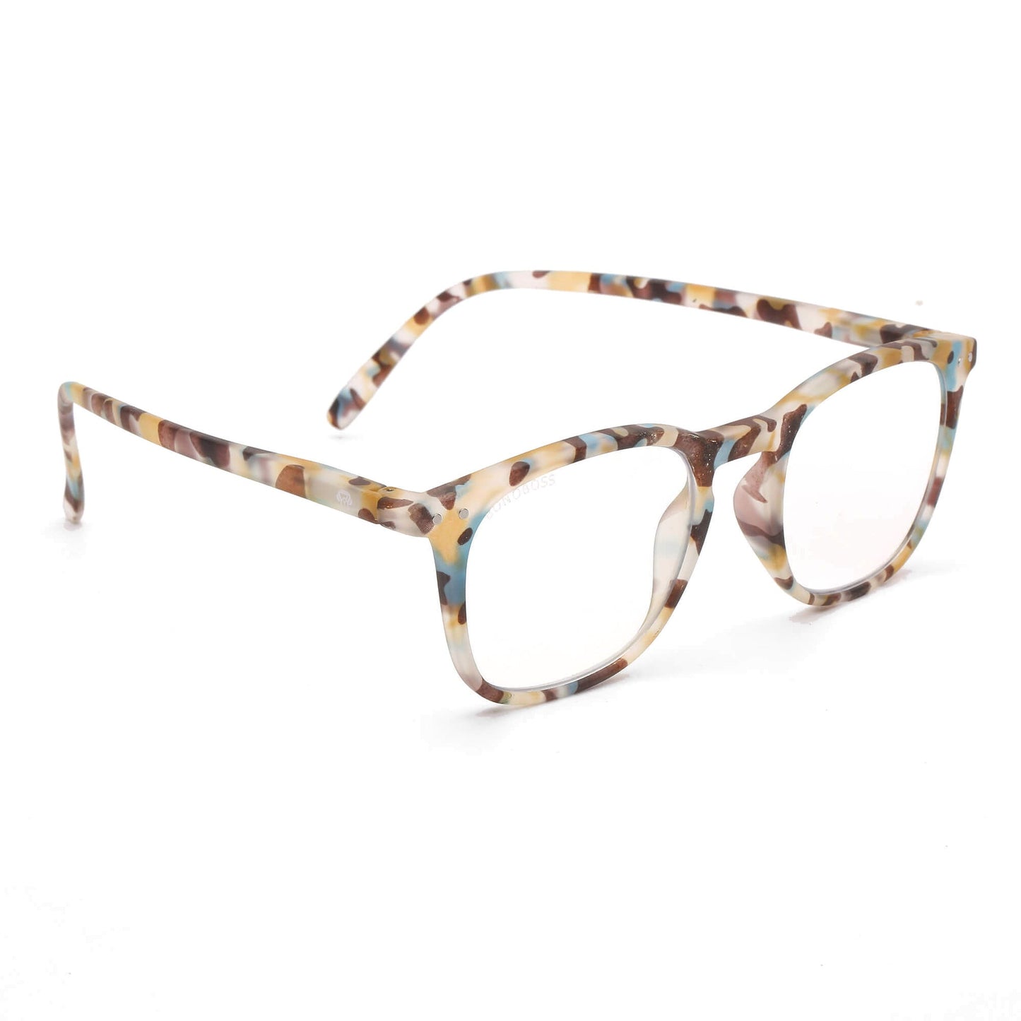 Lentes lectura Fiji Blue redondos filtro luz azul proteccion UV400 antirreflejo carey multicolor unisex Bonoboss