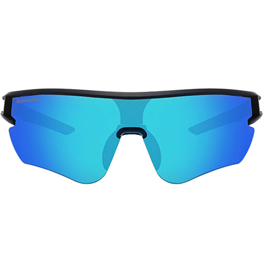 Strive running atleta con gafas deportivas tono azul #color_azul
