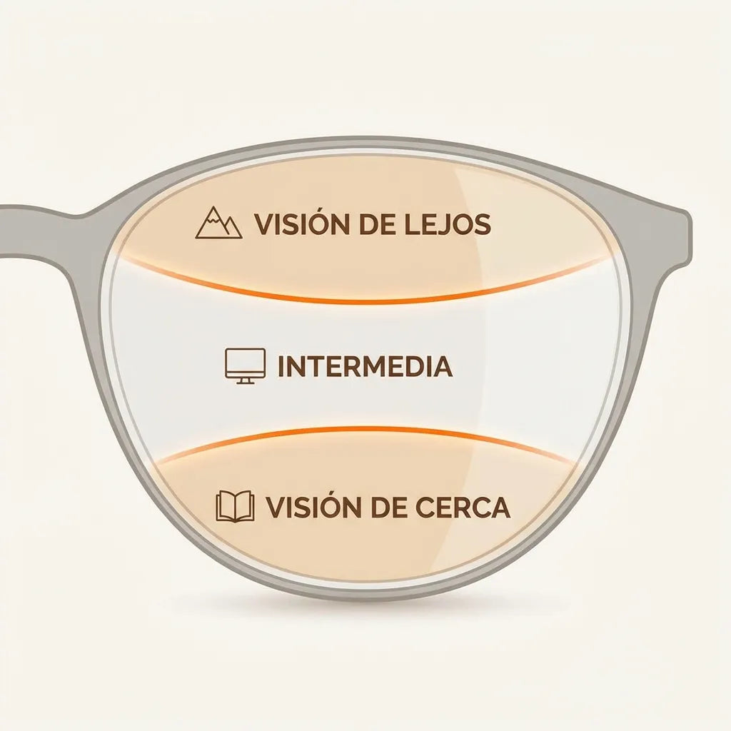 Comparación lentes de lectura versus lentes progresivos cuál elegir presbicia vista cansada Chile 2026 guía