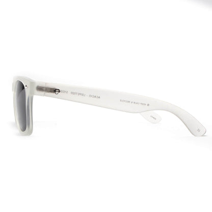 Acacio RPET lentes de sol UV400 acabado transparente estilo retro para hombre y mujer #color_transparente