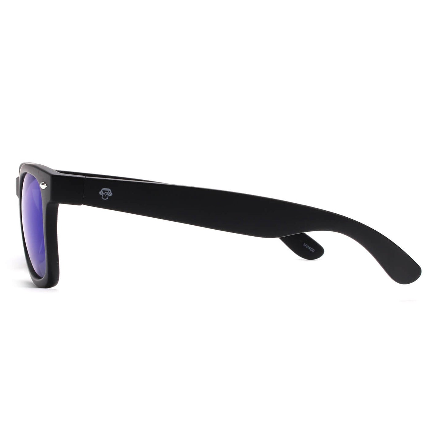 lentes anteojos de sol de platico reciclado agatados clasicos color azul para mujer y hombre  #color_sky