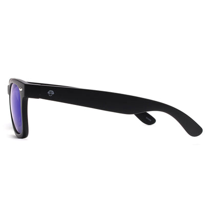 lentes anteojos de sol de platico reciclado agatados clasicos color azul para mujer y hombre  #color_sky