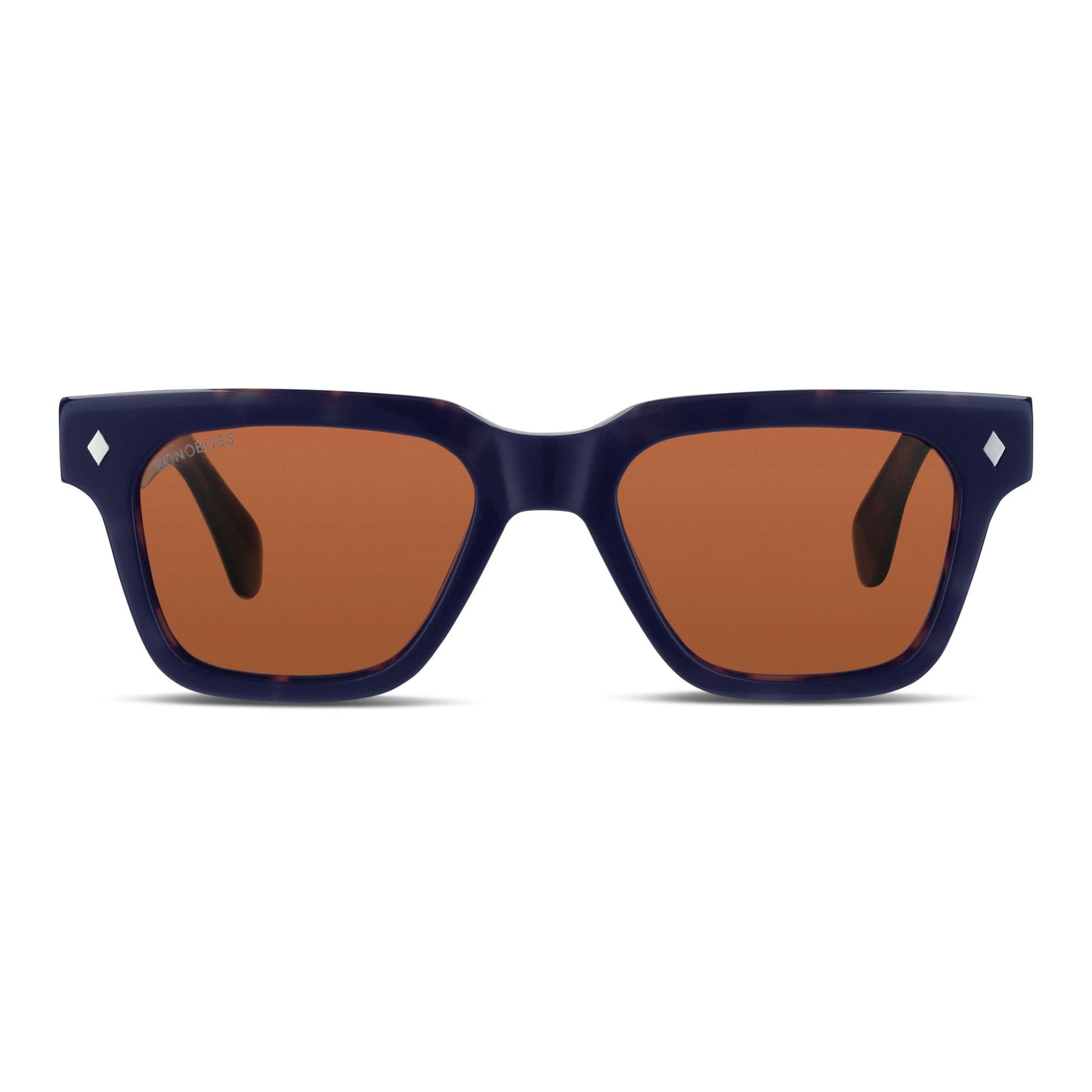 Vista frontal Bruno gafas de sol color carey #color_carey