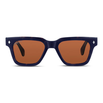 Vista frontal Bruno gafas de sol color carey #color_carey