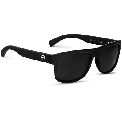 anteojos de sol rectangulares polarizados negros para hombre y mujer con lentes de color negro #color_black