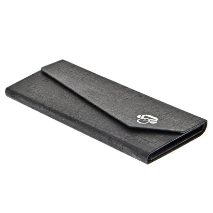 estuche aplastado de anteojos de sol polarizados #color_gris