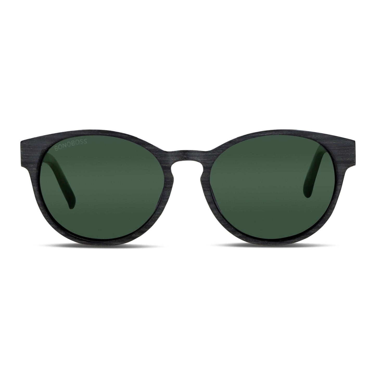 Chiloé 110 Wood lentes de sol UV400 G15 verde militar vista frontal para mujer #color_g15