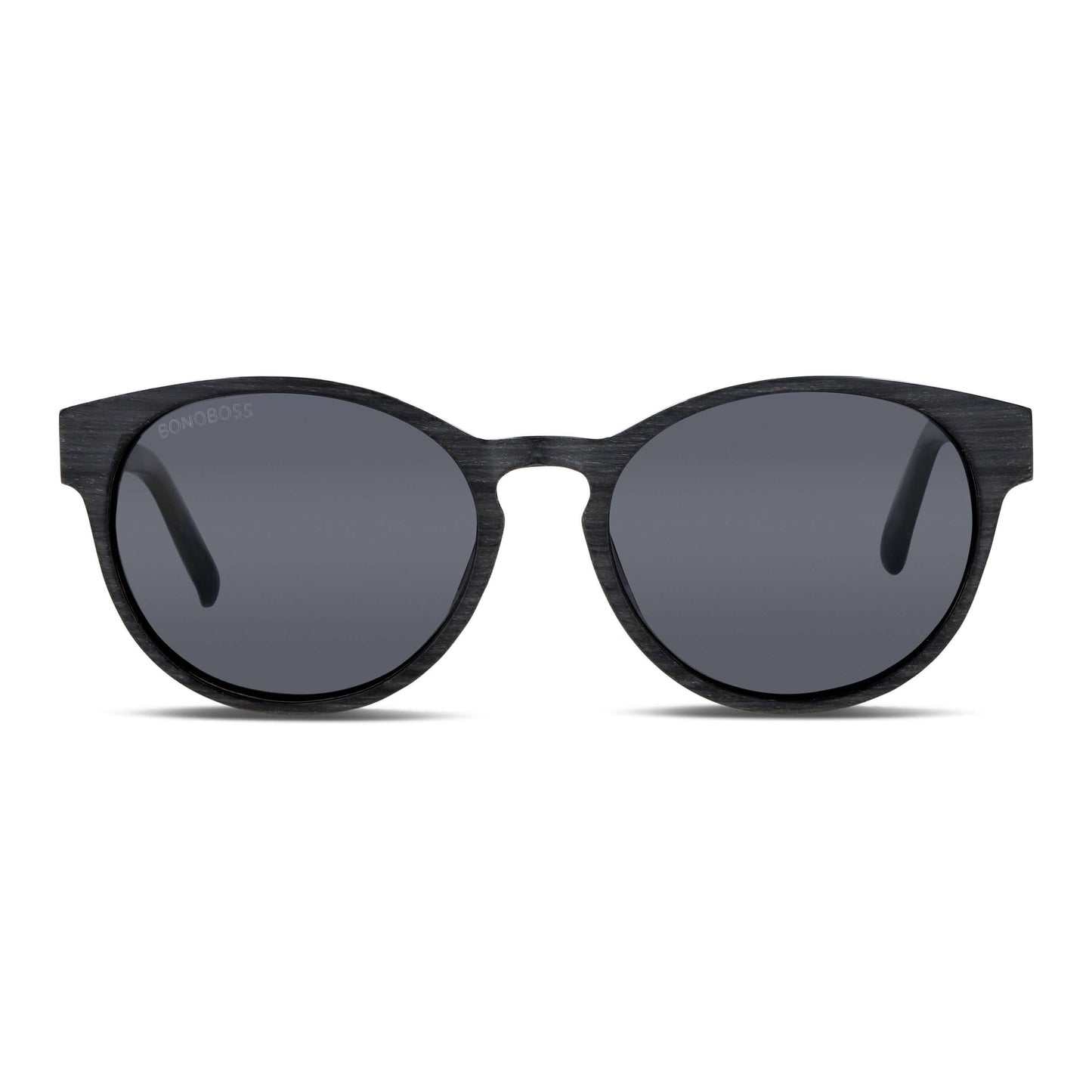 Chiloé 110 Wood gafas polarizadas gris diseño frontal para mujer #color_gris