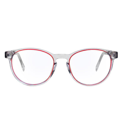 marcos lentes opticos ovalados redondos color transparente para de madera multifocal bifocal adelgazado filtro azul hombre mujer   #color_rojo
