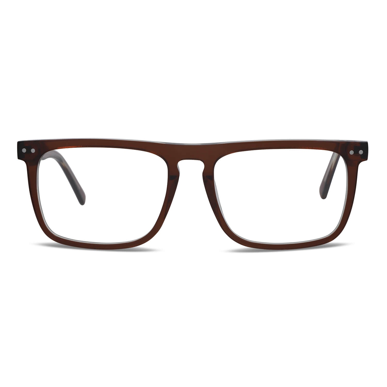 armazones marcos opticos de color café con clip de sol polarizado mica magnetica opticos con receta para hombre y mujer ecologico sustentable plastico reciclado  #color_burdeo