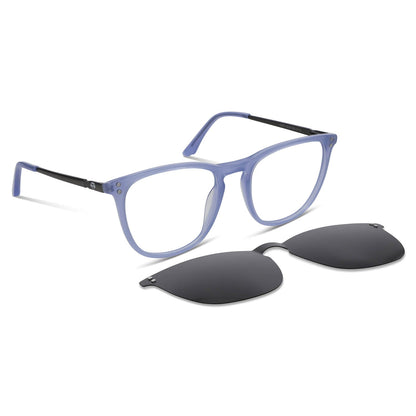 Erika Rayban azul lentes opticos con clip de sol magnetico polarizado con receta mayorista sustentable ecologico