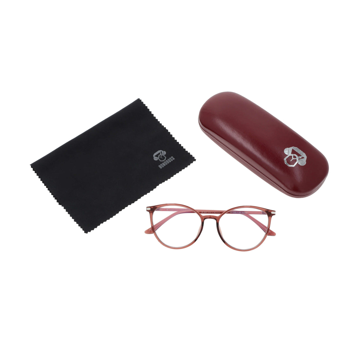 Vista frontal de Hanga Roa Red lentes de lectura mujer color #editorial_detail1 #color_default