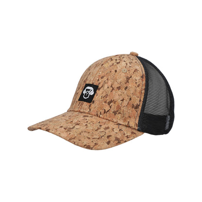 Vista frontal Gorro Malla Corcho Black gorra color