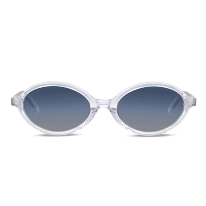 Guapi Island lentes ópticos transparente vista frontal diseño universal #color_transparente