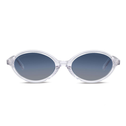 Guapi Island lentes ópticos transparente vista frontal diseño universal #color_transparente