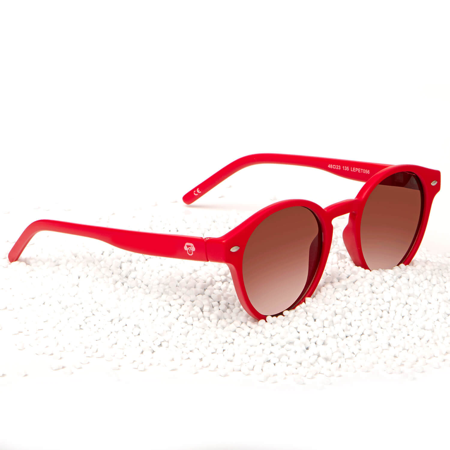 Joplin RPET gafas polarizadas con acabado premium vista frontal