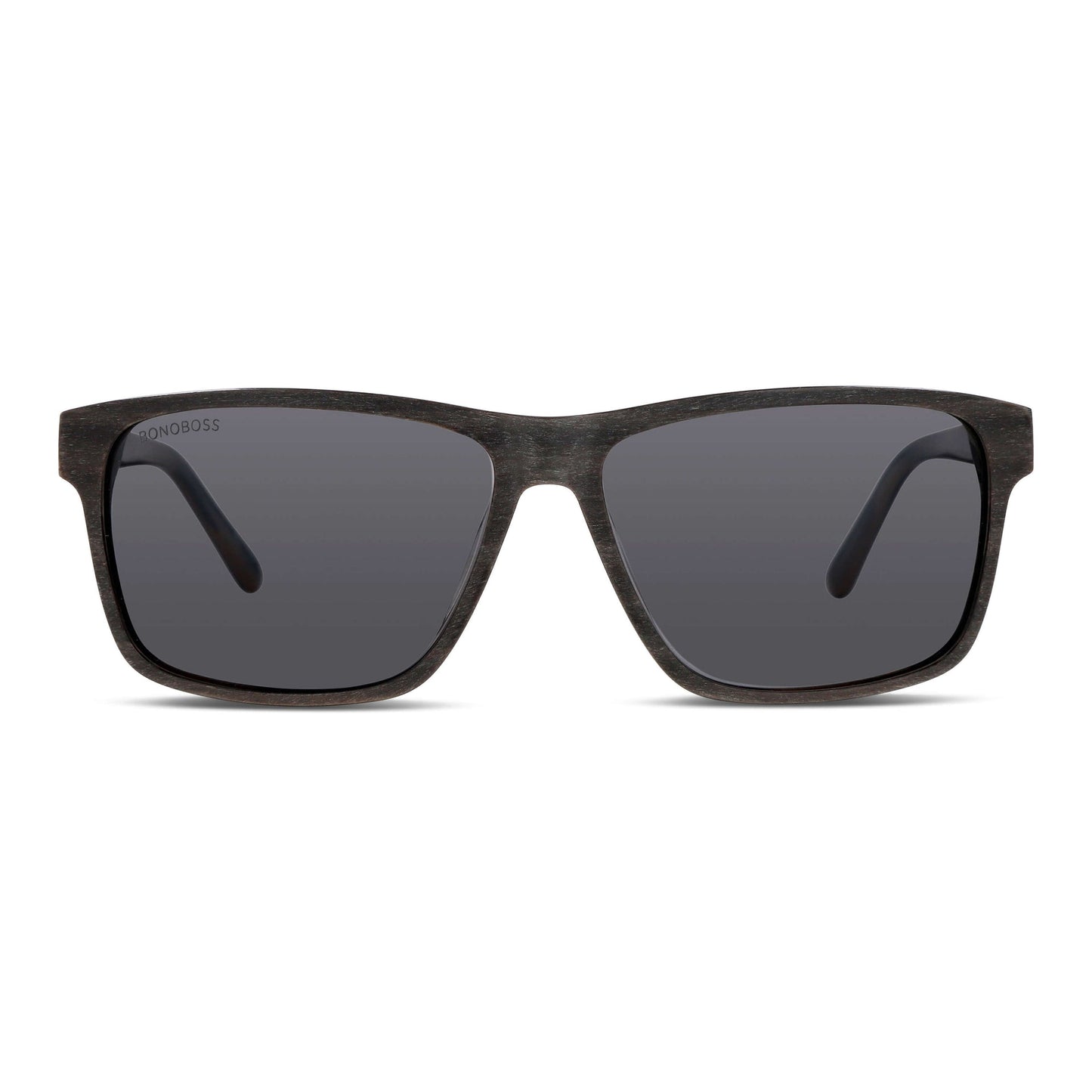 Vista frontal de Keule lentes ópticos hombre color #color_cacao
