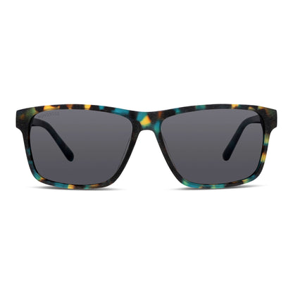 lentes de sol cuadrados grandes para hombre y mujer polarizados cara redonda grande receta optica mayorista plastico reciclado #color_verde