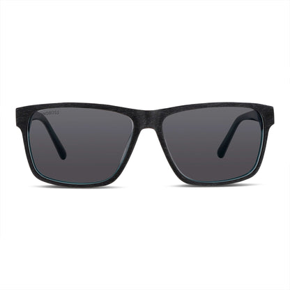lentes de sol cuadrados grandes para hombre y mujer polarizados cara redonda grande receta optica mayorista plastico reciclado  #color_darkblue
