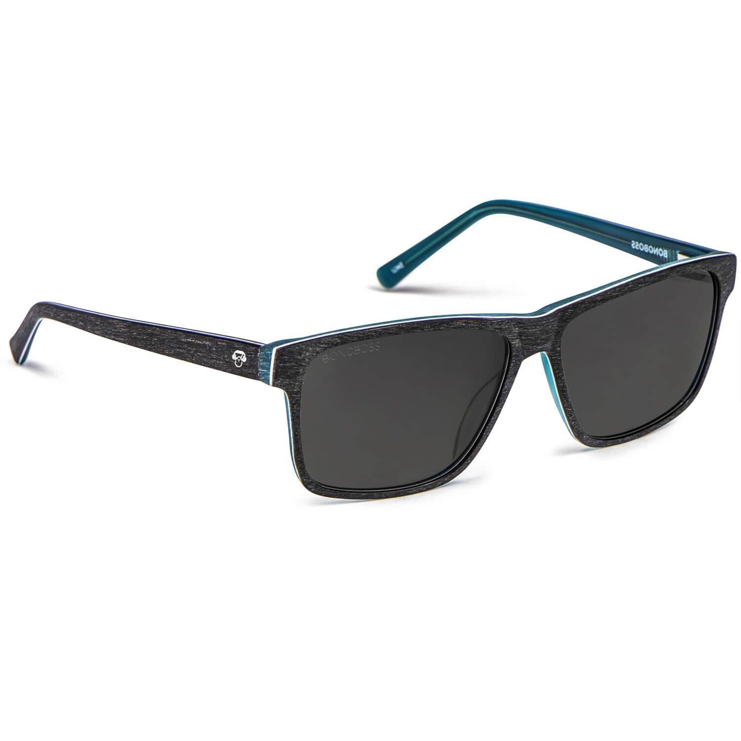 lentes de sol cuadrados grandes para hombre y mujer polarizados cara redonda grande receta optica mayorista plastico reciclado #color_darkblue