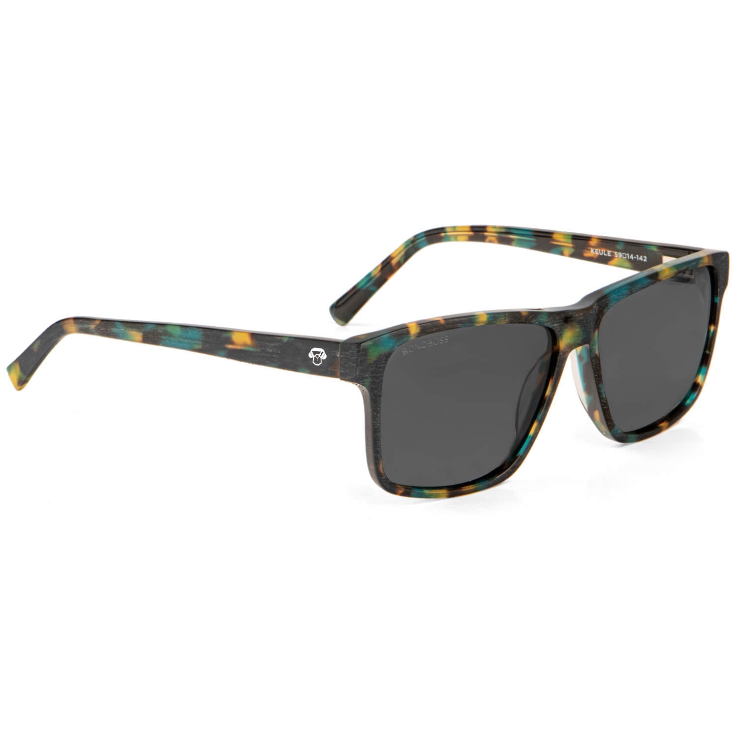 lentes de sol cuadrados grandes para hombre y mujer polarizados cara redonda grande receta optica mayorista plastico reciclado #color_verde