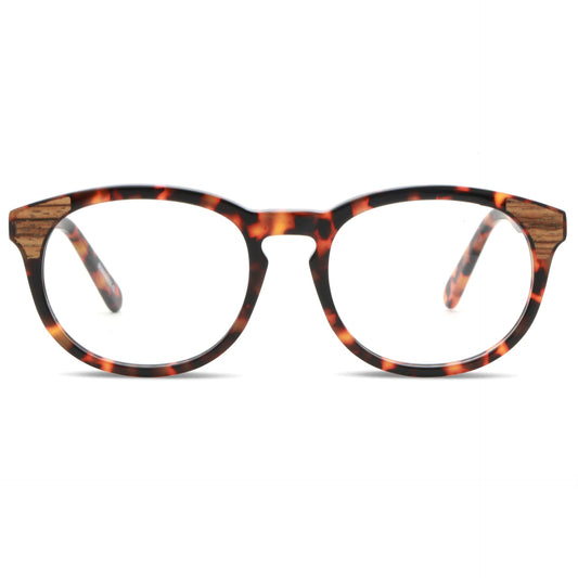 Chiloé 0084 Optical lentes ópticos carey tortoise vista frontal diseño universal #color_carey