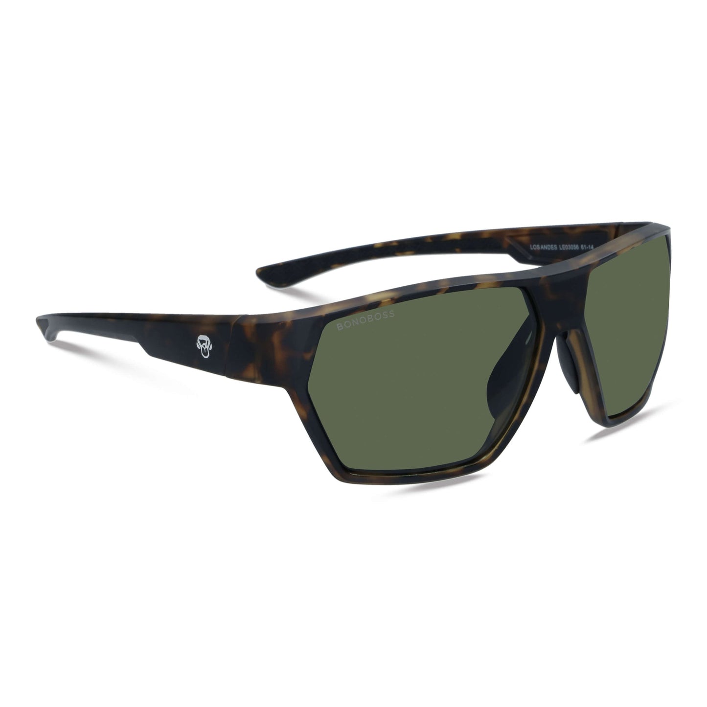 lentes anteojos de sol deportivos polarizados opticos para curvos con o sin receta gafas para pesca gafas polarizadas envolventes de plastico reciclado sustentable ecologico con o sin receta regalo corporativo vista frontal #color_g15