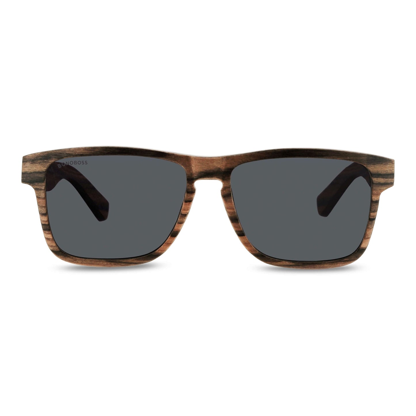 lentes anteojos de sol cuadrados rectangulares de madera color cristal color negro para hombre 