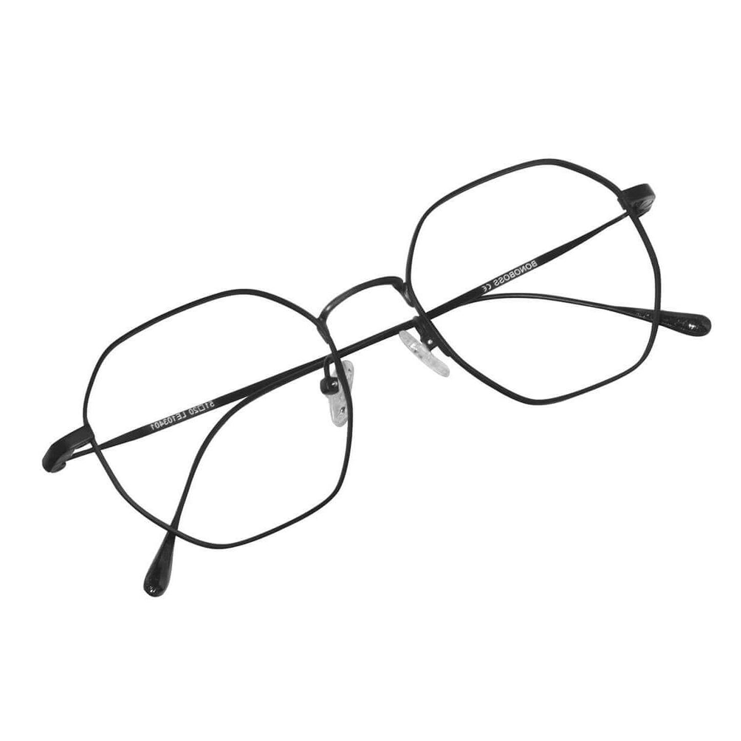 Galápagos Stainless sobrelentes diseño intercambiable ángulo 3/4 color negro #color_negro