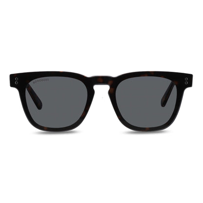 Packshot frontal Lenga Clip Sol lentes clip on hombre acabado carey #color_carey