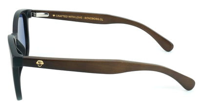 Meli Dark lentes de sol negro vista frontal diseño universal #color_negro