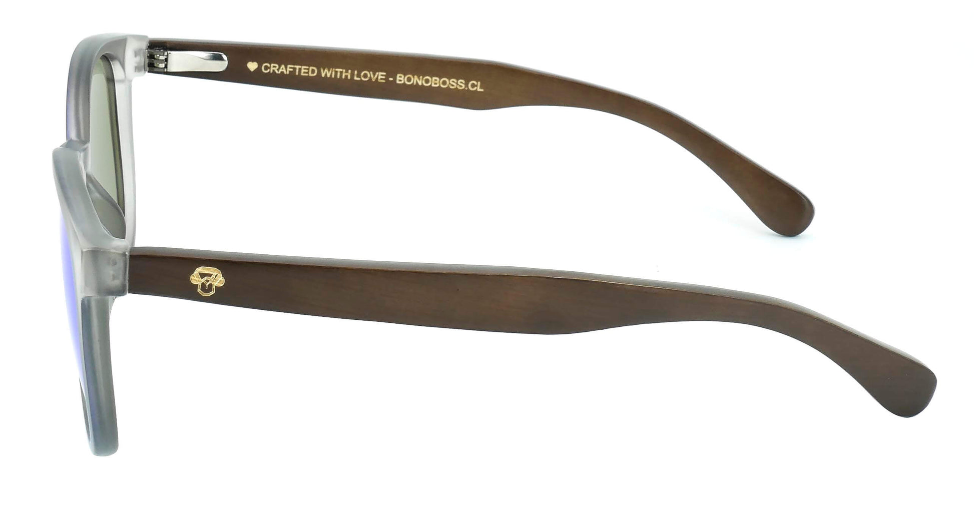 Vista frontal de Meli TSP anteojos de sol color para hombre y mujer