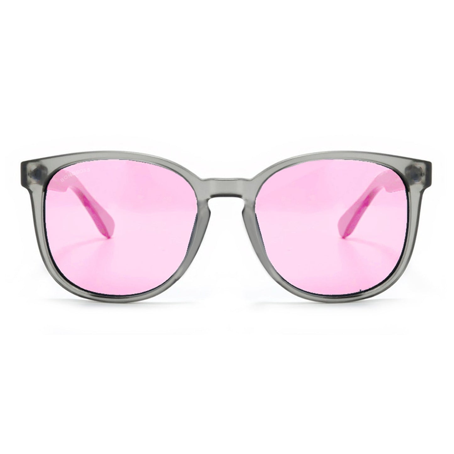 Meli TSP lentes de sol rosado vista frontal diseño universal #color_rosado