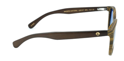 Meli Ebony gafas polarizadas con acabado premium vista frontal degradé azul #color_degrade-azul