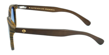 Packshot frontal Meli Ebony lentes polarizados hombre gradiente azul #color_degrade-azul